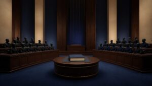 Editorial illustration for Tenth Schedule: Party Control and the Legislature Party