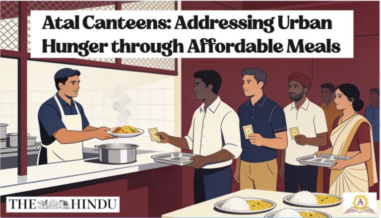 Atal Canteens Addressing Urban Hunger