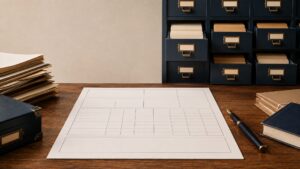 An open census response being organised into transparent classification categories
