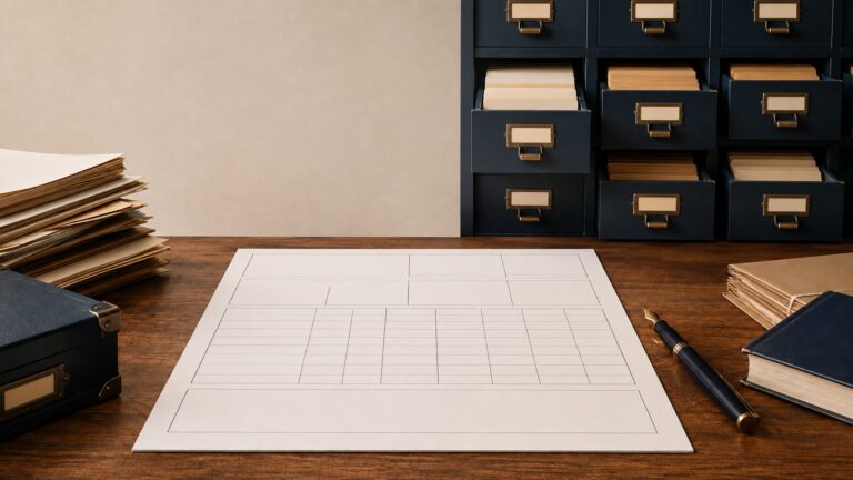An open census response being organised into transparent classification categories