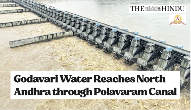 Godavari Water Reaches North Andhra through Polavaram Canal
