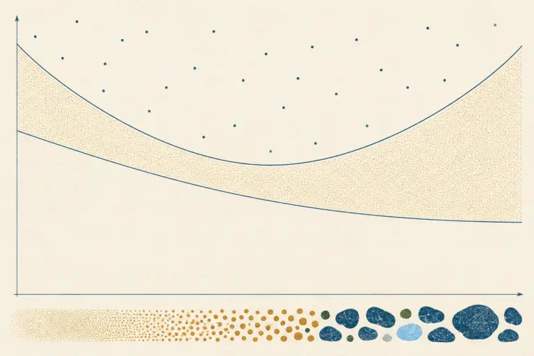 The Hjulström Curve: Erosion, Transport and Deposition