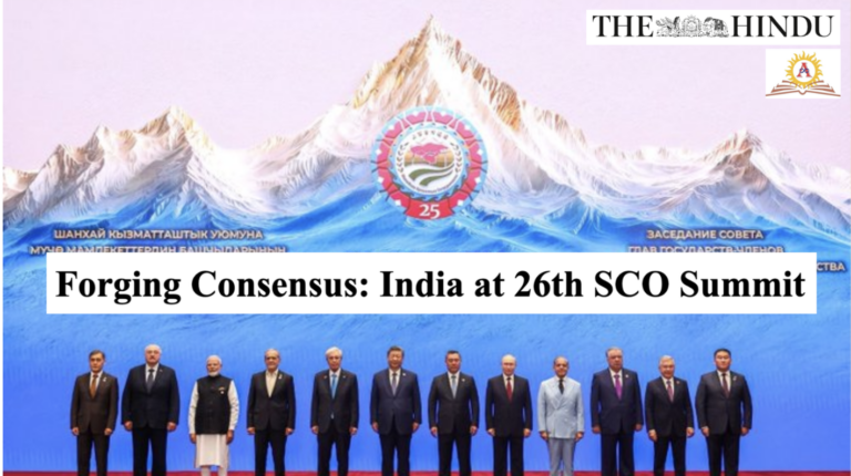 India at 26th SCO Summit