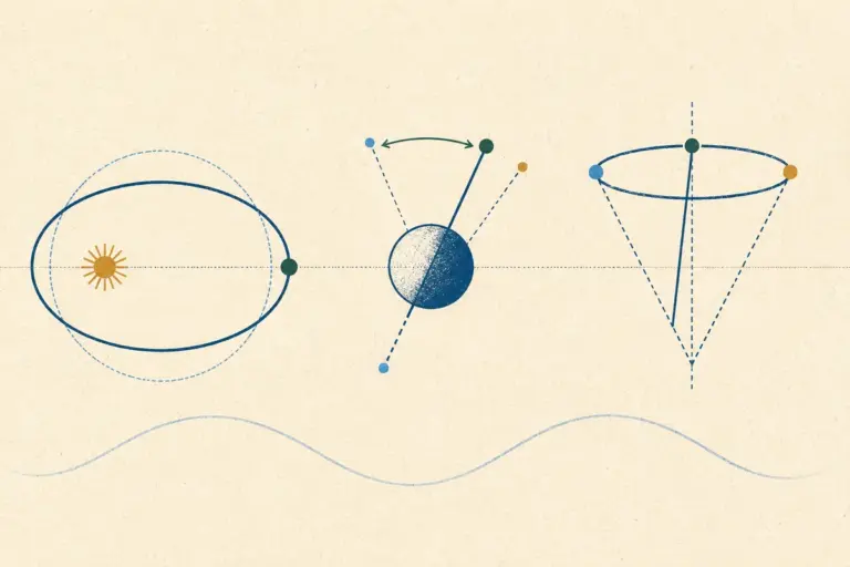 Milankovitch Cycles: Eccentricity, Obliquity, Precession and the Ice Ages