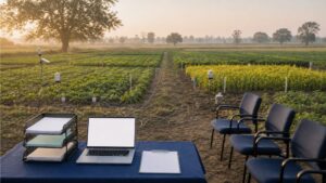 Agricultural monitoring system connecting farm observations, financial records and farmer outcomes
