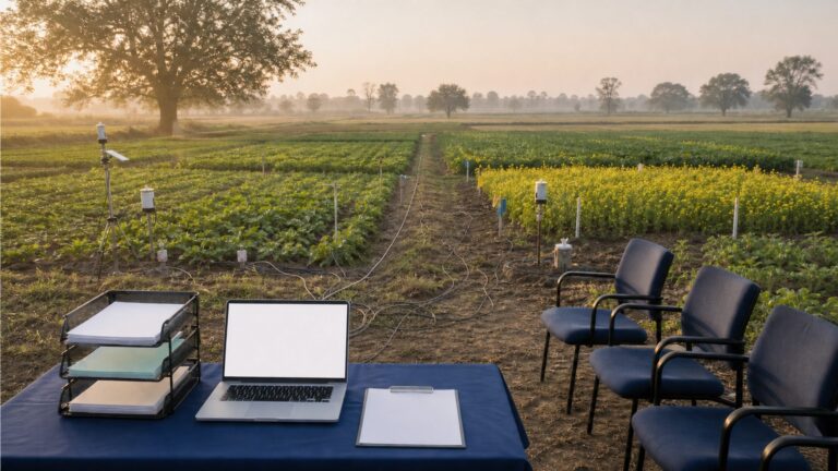 Agricultural monitoring system connecting farm observations, financial records and farmer outcomes