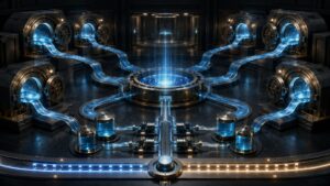 Surplus bank liquidity flowing into a temporary central-bank absorption facility