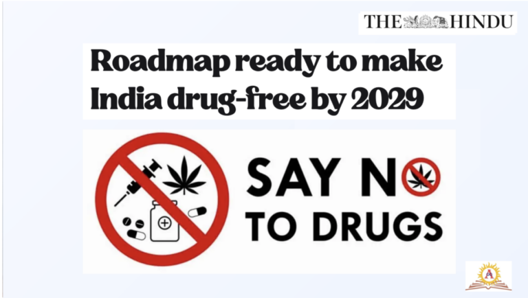 Roadmap ready to make India drug-free by 2029