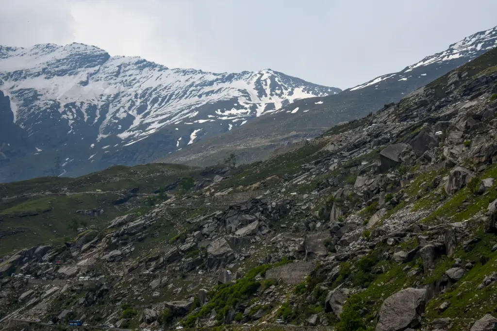Snow-capped Himalayan mountains
