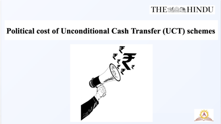 The Political cost of Unconditional Cash Transfer (UCT) schemes