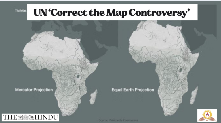 UN ‘Correct the Map Controversy’