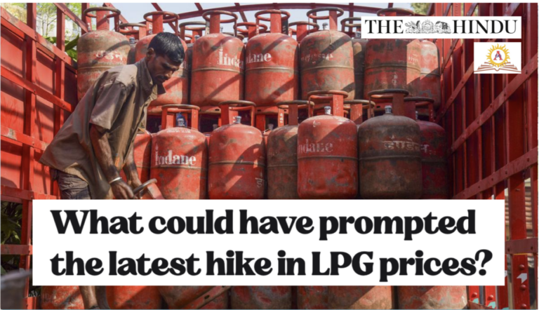What could have prompted the latest hike in LPG prices? 
