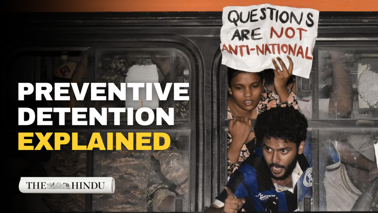 What is Preventive Detention
