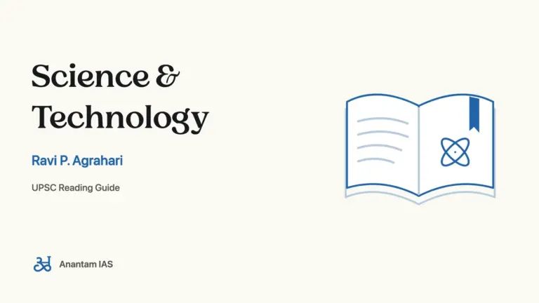 Science & Technology - Ravi P. Agrahari; UPSC reading guide