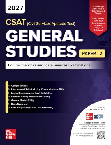 UPSC Prelims 2026–27: CSAT (GS Paper 2) Manual — McGraw Hill