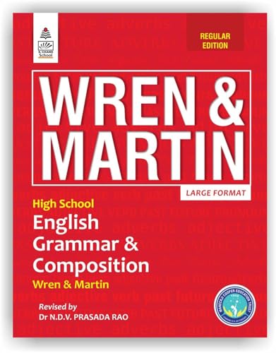 High School English Grammar and Composition, Wren and Martin (S Chand, Regular Edition 2026-27)