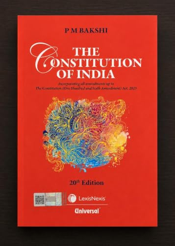 The Constitution of India — P.M. Bakshi (20th Edition)