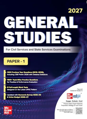 UPSC Prelims 2026–27: General Studies Paper 1 Manual — McGraw Hill